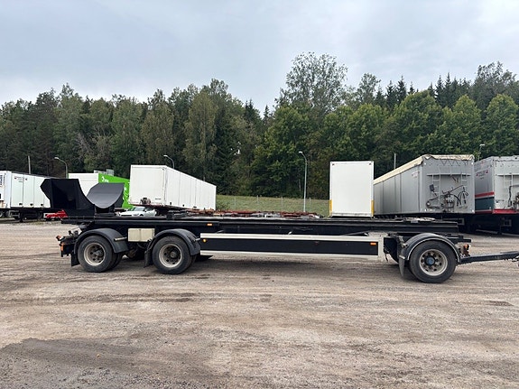 Hogstad lastväxlarsläp med tipp. 2 of 5