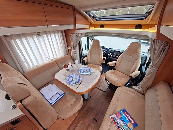 Hymer T 668 SL Låga långbäddar toa bak Automat ALDE 8 of 30