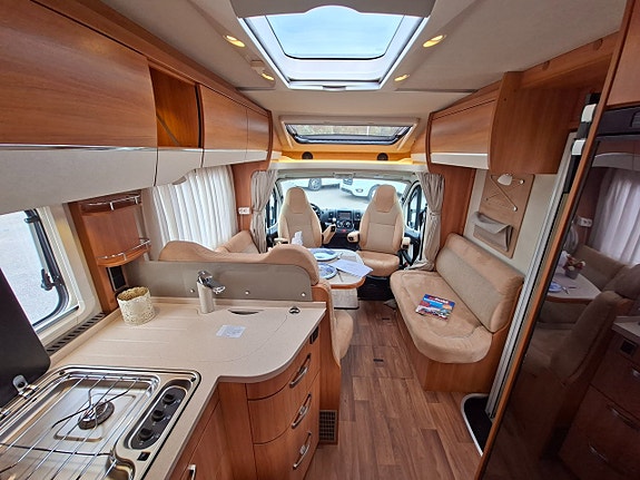 Hymer T 668 SL Låga långbäddar toa bak Automat ALDE 30 of 30