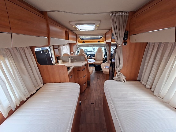 Hymer T 668 SL Låga långbäddar toa bak Automat ALDE 28 of 30