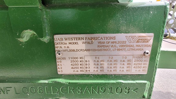 Ny Schaktvagn Western 8-ton 9 of 9