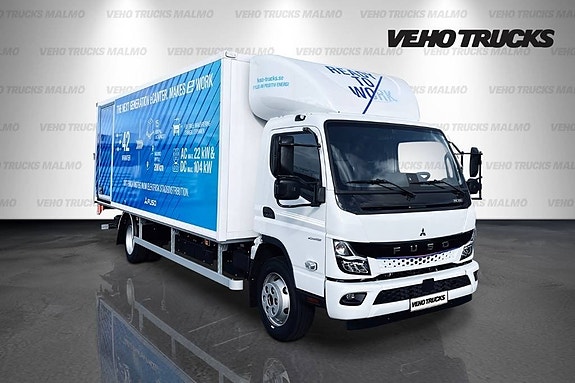 Fuso eCanter 9C18 L-Bat 8,55 Ton Transportskåp DEMO 8 of 13