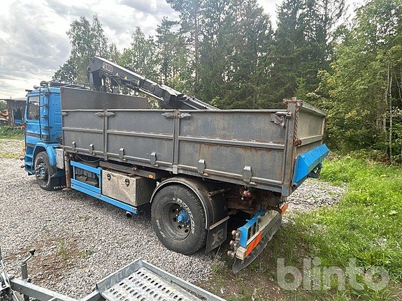 Tippbil med kran SCANIA P93HL 250 4X246 4 of 6
