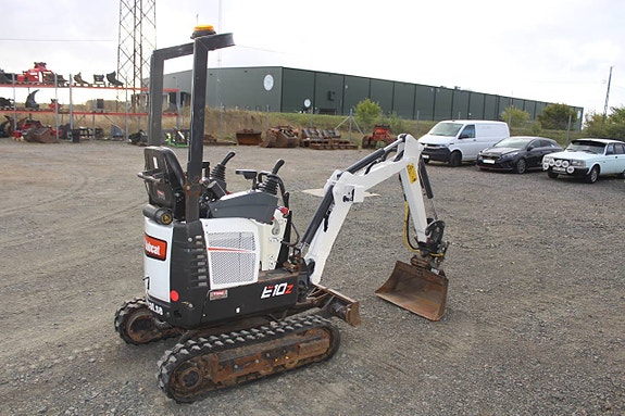 Minigrävare Bobcat E10 tiltfäste 4 of 11