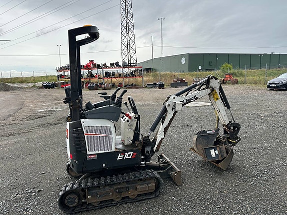 Minigrävare Bobcat E10 tiltfäste 4 of 10
