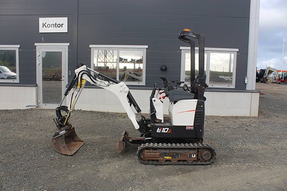 Minigrävare Bobcat E10 tiltfäste