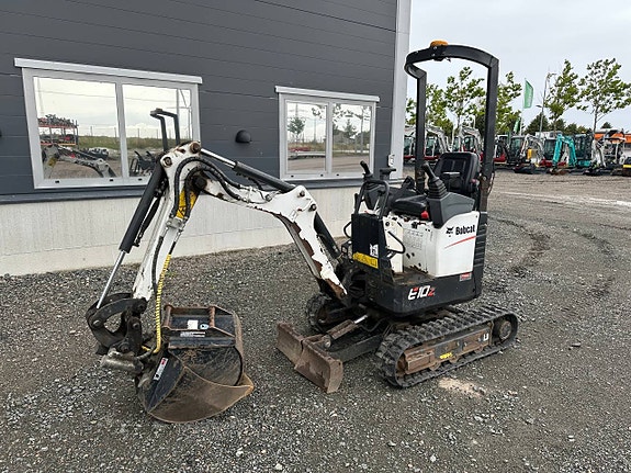 Minigrävare Bobcat E10 tiltfäste 3 of 10