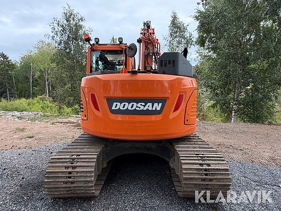 Grävmaskin Doosan DX140LCR-5 med tiltrotator 4 of 6