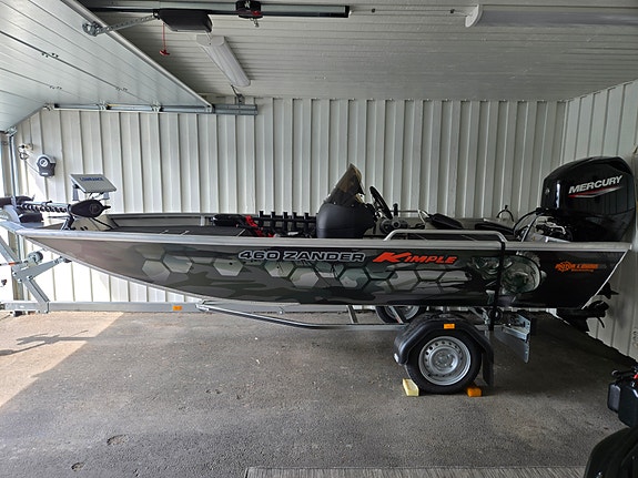 Kimple 460 zander, 50hk Mercury -26 (Se utrustning) 4 of 9
