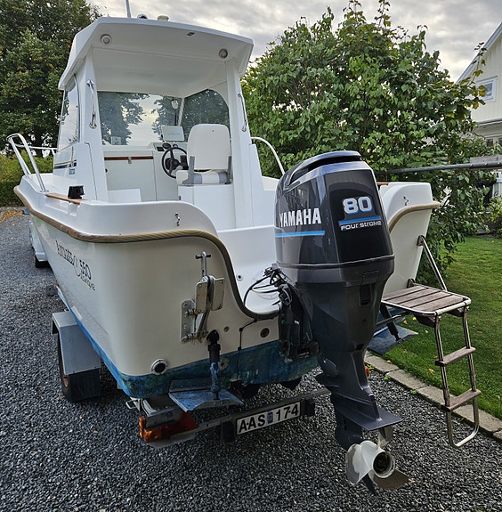 Beneteau Antares 550 Calanque + Yamaha F80 + Trailer 80km/h bromsad 2 of 8