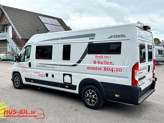 Pössl Summit 640 Shine R Evo / Nyhet 2027 / XL-garage / Litium / Solpanel 26 of 27