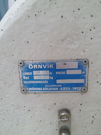 Örnvik 435 med Yamaha elmotor. 7 of 7