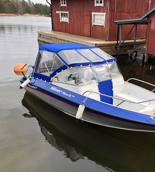 Silver Hawk 540 DC 2005 med Evinrude 90 E-TEC 90 hk 6 of 6