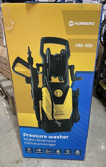 HM-300 högtryckstvätt 1800W 135 bar