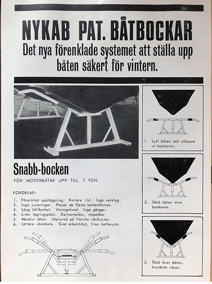 Strömstad - Självjusterande båt vagga 2 of 2