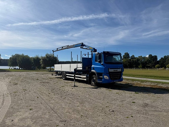 DAF FA CF290I Lågmilad, Brädgårdsbil, kranbil, Euro6 7 of 12