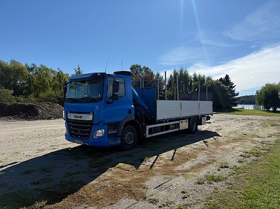 DAF FA CF290I Lågmilad, Brädgårdsbil, kranbil, Euro6 5 of 12