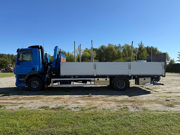 DAF FA CF290I Lågmilad, Brädgårdsbil, kranbil, Euro6 4 of 12