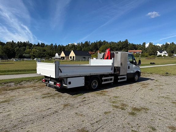 Iveco Daily 50-180 Kranbil, tippbil, Lågmilad, E6 3 of 12
