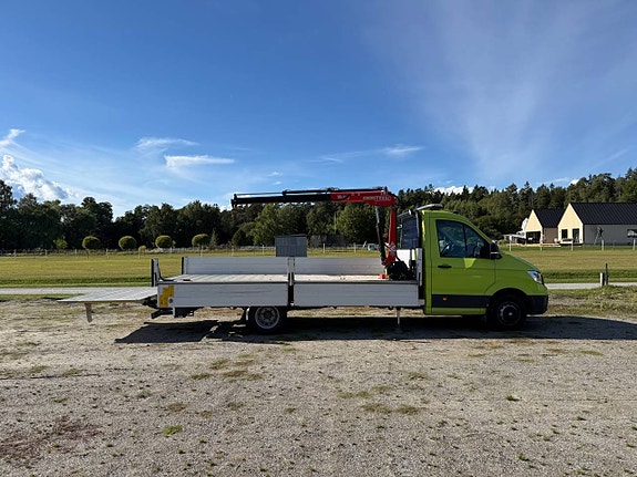 Volkswagen Crafter Chassi 50, Kranbil, bakgavellyft, Euro 6 7 of 12