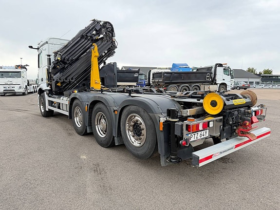 Kranväxlare mb arocs 3253 tridem stor kran med jibb lågmil 3 of 12