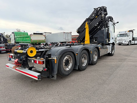 Kranväxlare mb arocs 3253 tridem stor kran med jibb lågmil 6 of 12
