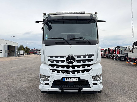 Kranväxlare mb arocs 3253 tridem stor kran med jibb lågmil 7 of 12