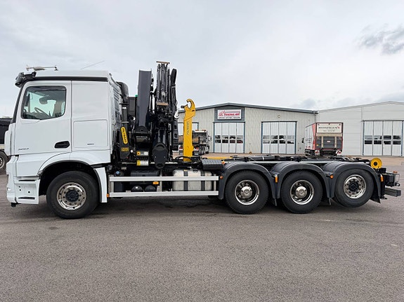 Kranväxlare mb arocs 3253 tridem stor kran med jibb lågmil 2 of 12
