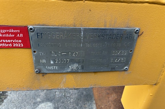 Friggeåkers verkstäder Saltspridare på lastväxlarram CLS... 8 of 14