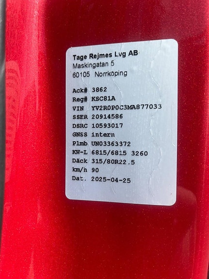 Volvo FH16 750 hk 6x2 Fjärrbil skåpbil transportskåp 15 of 25