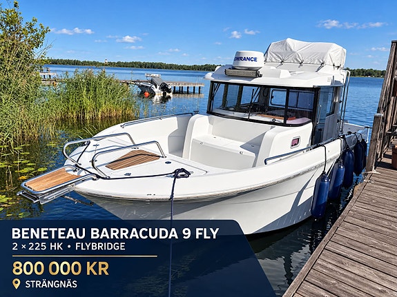 Beneteau Barracuda 9 Fly. 2 x 225 hk Välutrustat 3 of 4