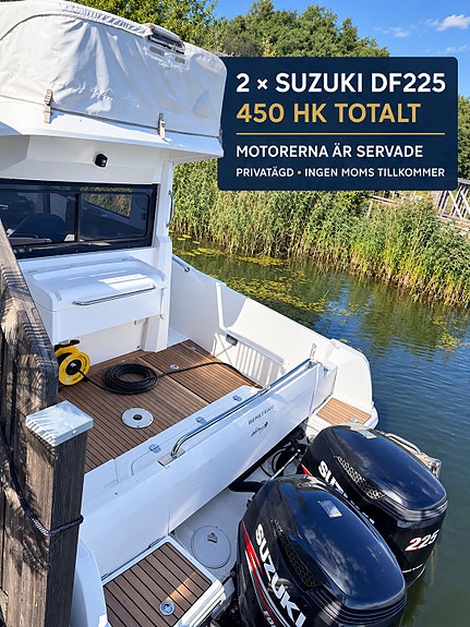 Beneteau Barracuda 9 Fly. 2 x 225 hk Välutrustat 4 of 4