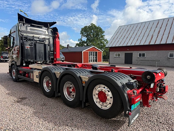 Krokbil Scania V8 R660 8X4 Trux Hiab Euro6 Nextgen 3 of 12