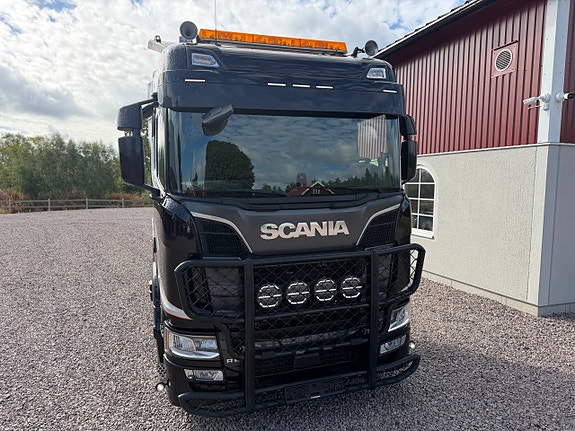Krokbil Scania V8 R660 8X4 Trux Hiab Euro6 Nextgen 5 of 12