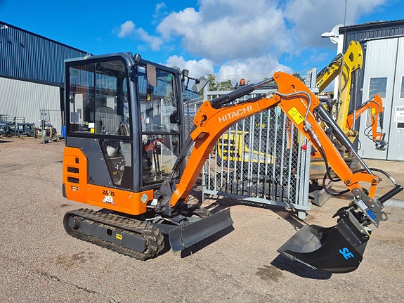 MINIGRÄVARE BEG. HITACHI ZX19-6 inkl. TILT & SKOPOR