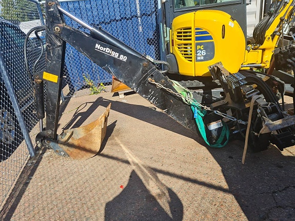 NORDIGG 80 Grävaggregat för traktor pris: 29.000:- + moms 2 of 6