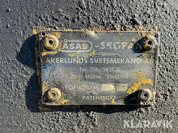 Sandspridarskopa Åsab 3 m3 5 of 6