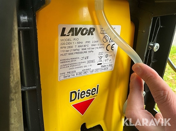 Högtryckstvätt hetvatten Lavor Rio Diesel 3 of 6