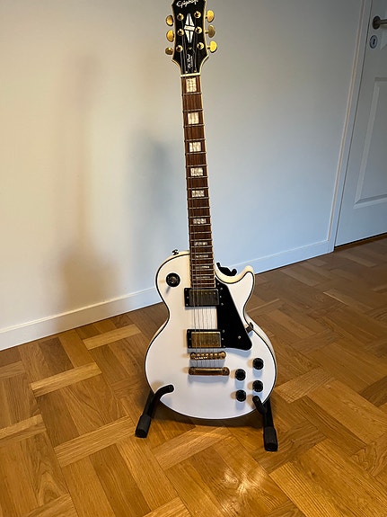 Epiphone Les Paul Custom Alpine White 2009 – original