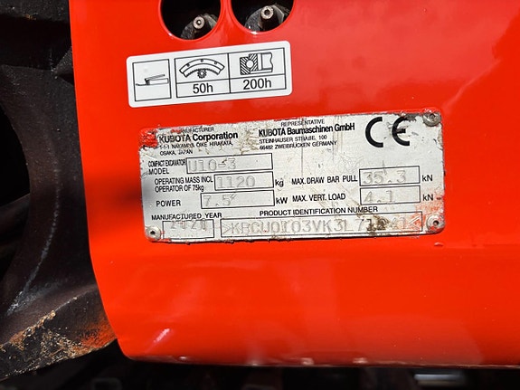 Kubota U10 - 3 5 of 30