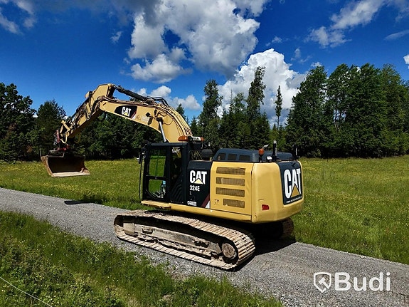 Bandgrävare Cat 324EL | 3 st redskap | 2012 via auktion 3 of 27