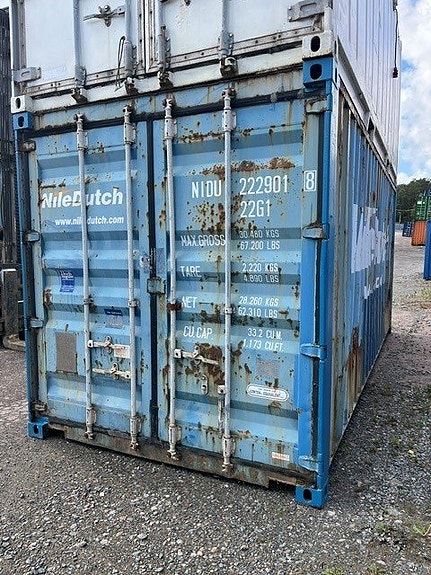 Begagnad isolerad 20ft container 3 of 4