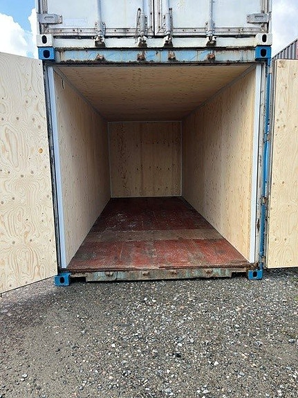 Begagnad isolerad 20ft container