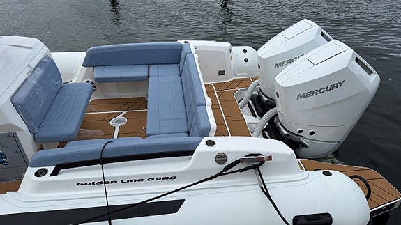 Grand 980 Golden Line med 2x Mercury F 350 V10 JPO. 3 of 8