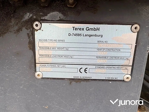 Hjullastare Terex TL120 Stora BM 25 of 30