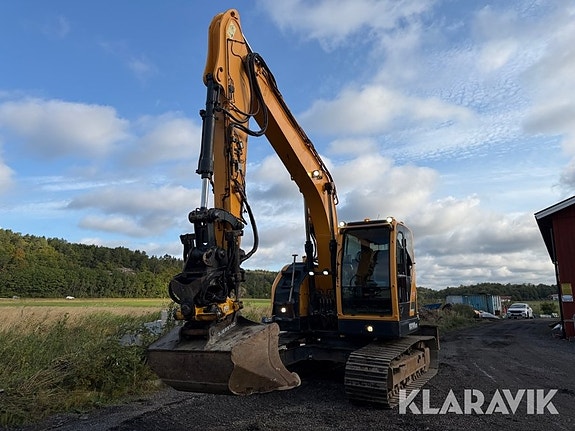 Grävmaskin Hyundai HX145 LCR med 2D grävsyste 4 of 6