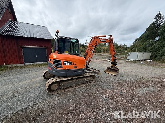 Grävmaskin Doosan DX60R 6 of 6