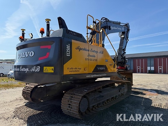 Grävmaskin Volvo EC250EL med grävsystem, rota 4 of 6
