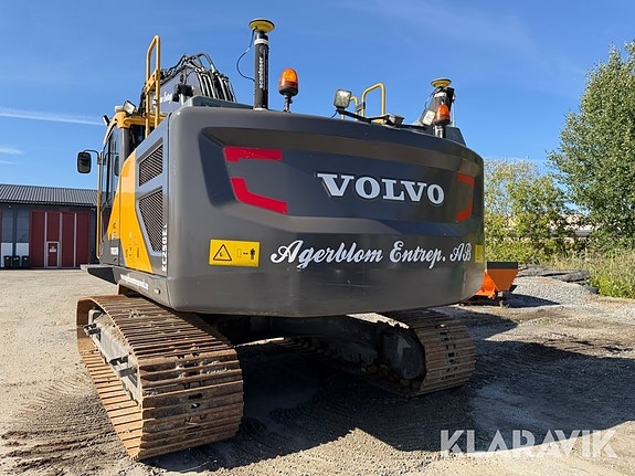 Grävmaskin Volvo EC250EL med grävsystem, rota 3 of 6