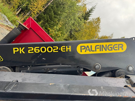 Kranflak CMT med Palfingerkran 9 of 27